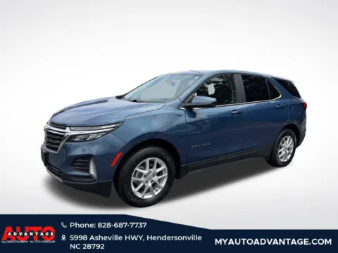 Blue 2024 Chevrolet Equinox LT for sale in Hendersonville, NC