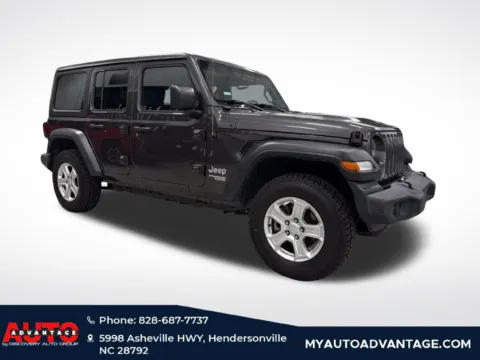 Another view of 2019 Jeep Wrangler Unlimited Sport S for sale in Hendersonville, NC at Auto Advantage
