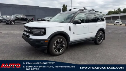 White 2022 Ford Bronco Sport Outer Banks for sale in Hendersonville, NC
