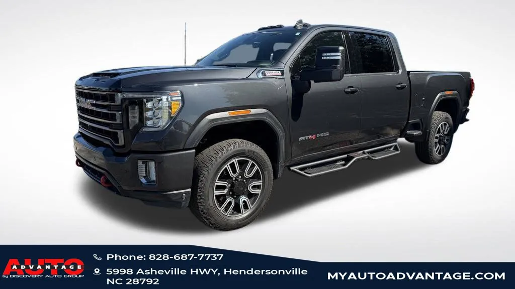 Black 2020 GMC Sierra 2500 HD AT4 for sale in Hendersonville, NC