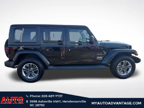 Photos of 2019 Jeep Wrangler Unlimited Sahara for sale in Hendersonville, NC at Auto Advantage
