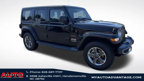 Another view of 2019 Jeep Wrangler Unlimited Sahara for sale in Hendersonville, NC at Auto Advantage
