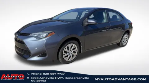 Gray 2018 Toyota Corolla LE for sale in Hendersonville, NC