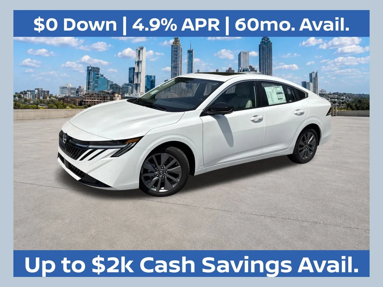 White 2026 Nissan Sentra SL for sale in Morrow, GA