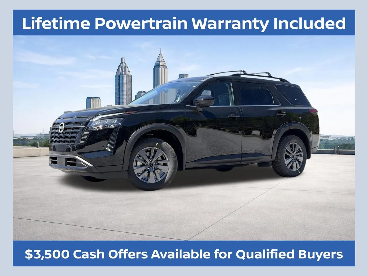 Black 2026 Nissan Pathfinder SV for sale in Morrow, GA