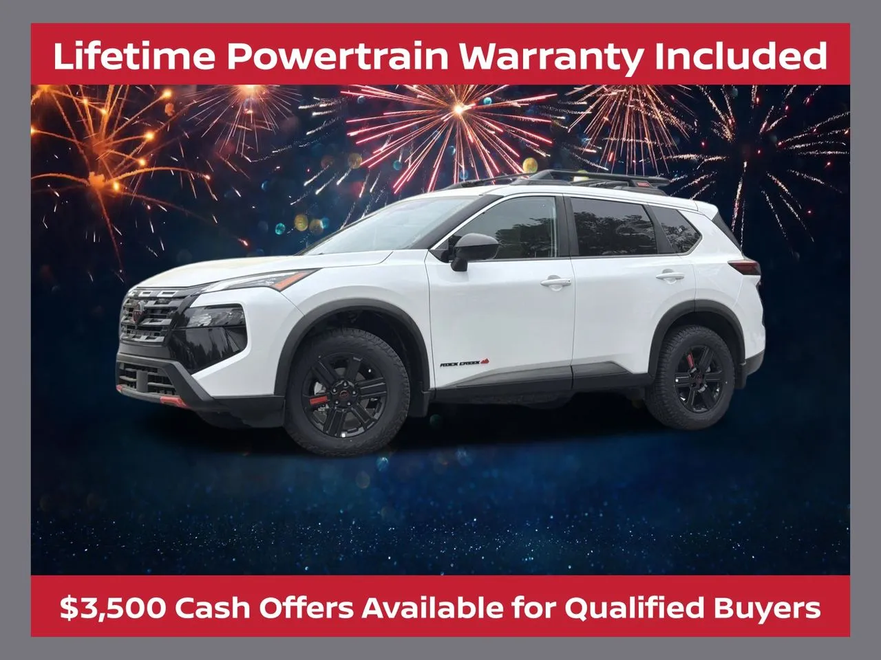White 2026 Nissan Rogue Rock Creek for sale in Morrow, GA