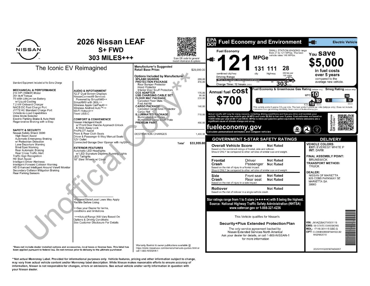 2026 Nissan LEAF S+ - Photo 30