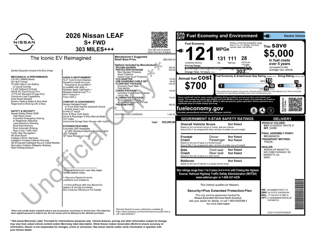 2026 Nissan LEAF S+ - Photo 30