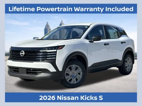 White 2026 Nissan Kicks S for sale in Morrow, GA