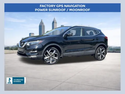 Black 2021 Nissan Rogue Sport SL for sale in Morrow, GA