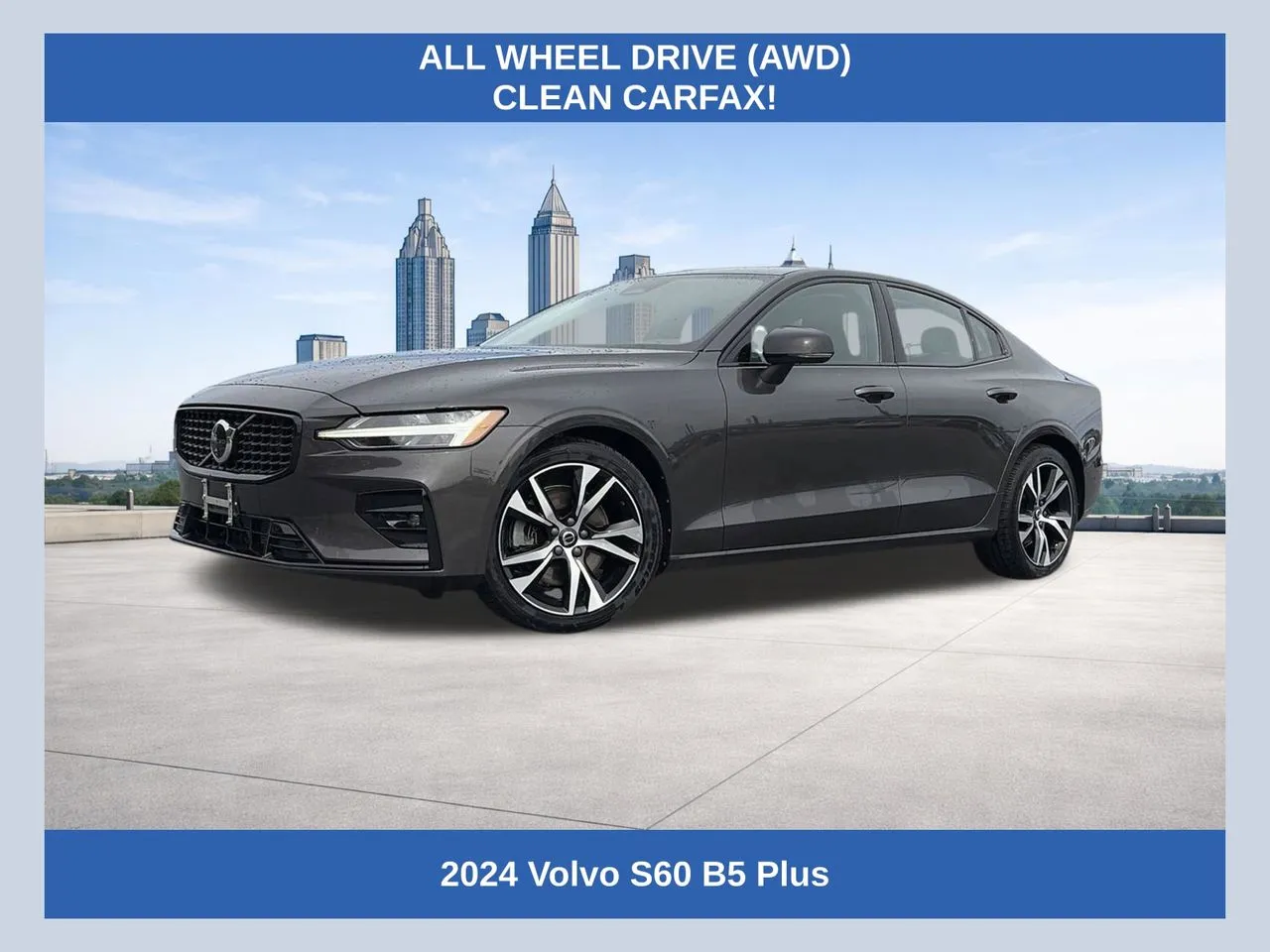 Blue 2024 Volvo S60 B5 Plus Dark Theme for sale in Morrow, GA