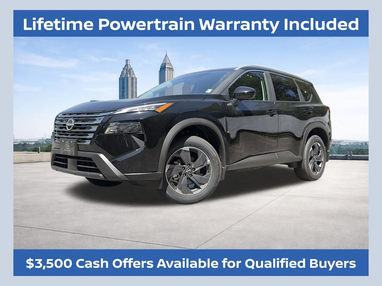 Black 2026 Nissan Rogue SV for sale in Morrow, GA
