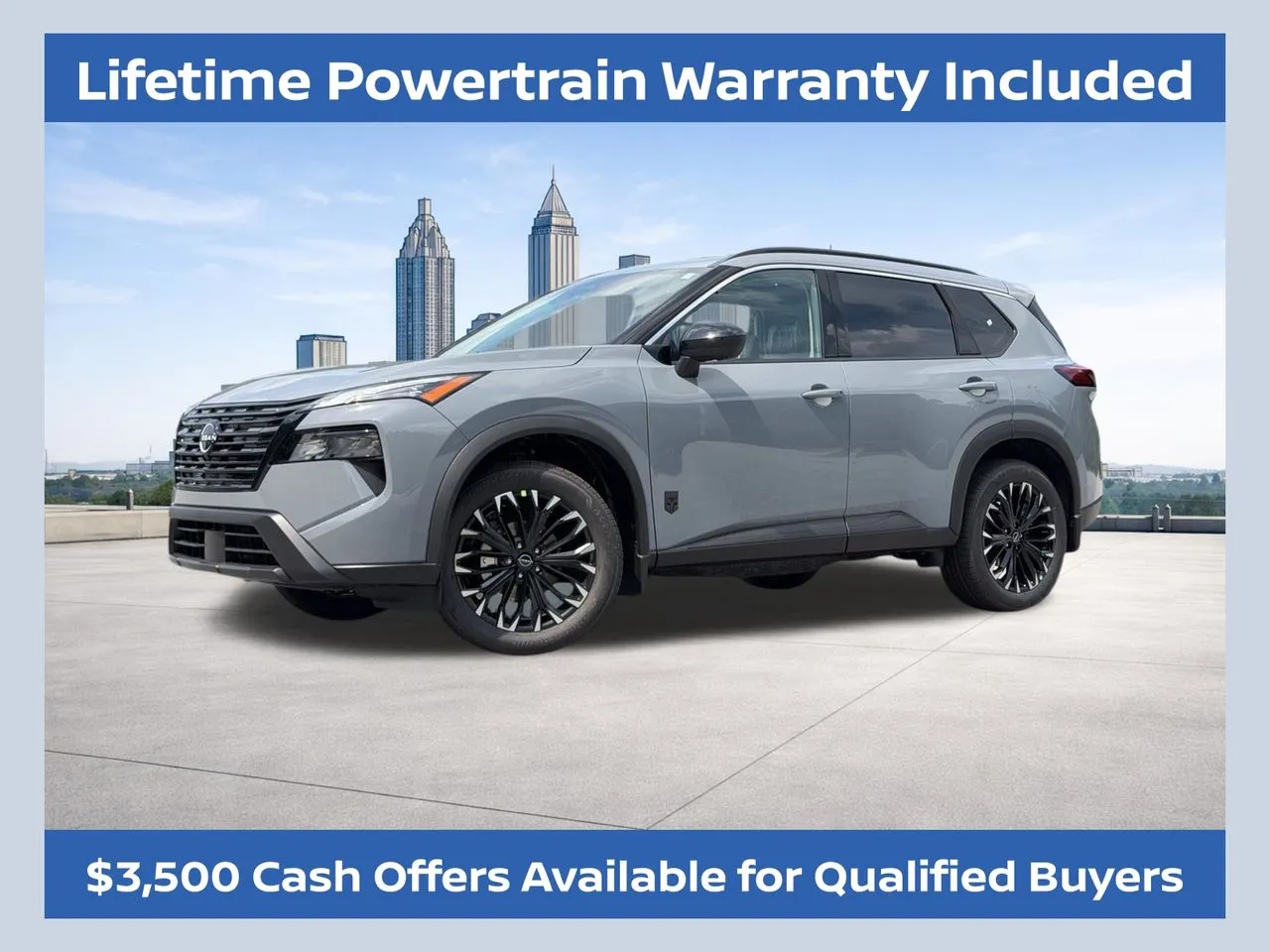 Gray 2026 Nissan Rogue Dark Armor for sale in Morrow, GA