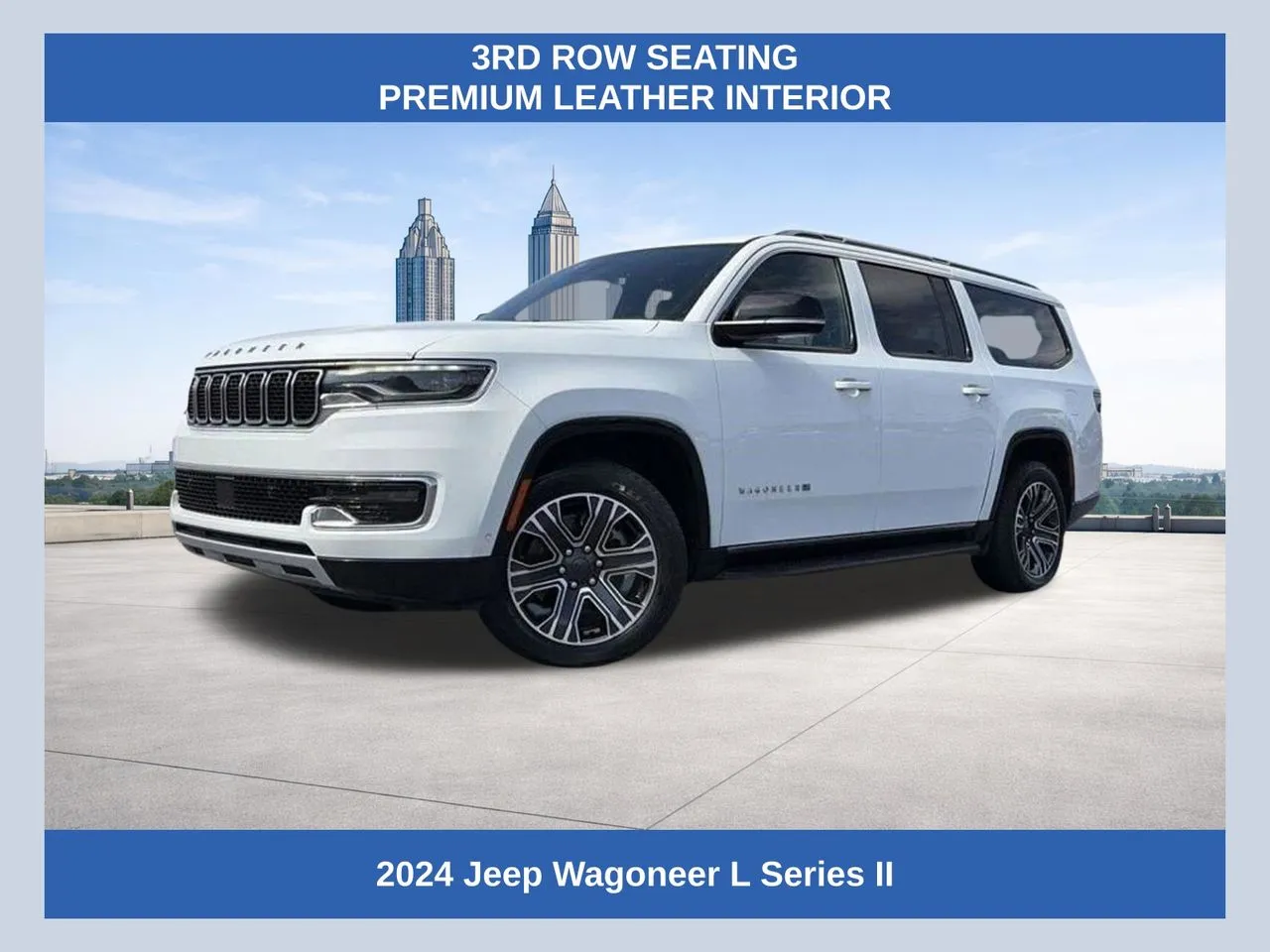White 2024 Jeep Wagoneer L Series II for sale in Morrow, GA
