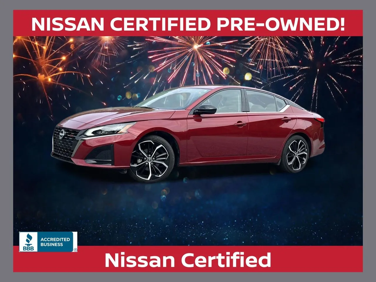 Red 2025 Nissan Altima 2.5 SR for sale in Morrow, GA