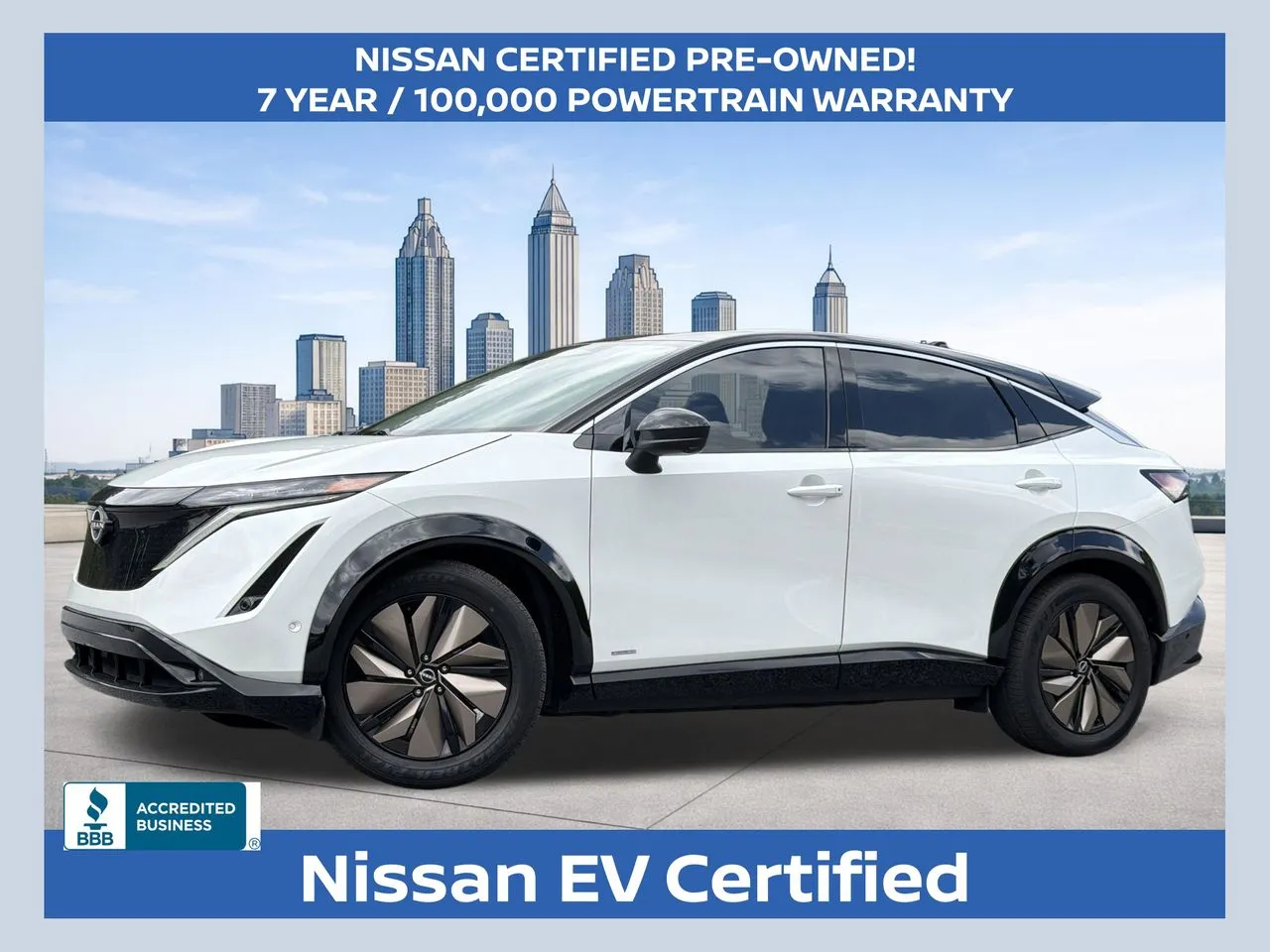 Used 2023 Nissan Ariya Premiere with VIN JN1BF0BAXPM401848 for sale in Morrow, GA