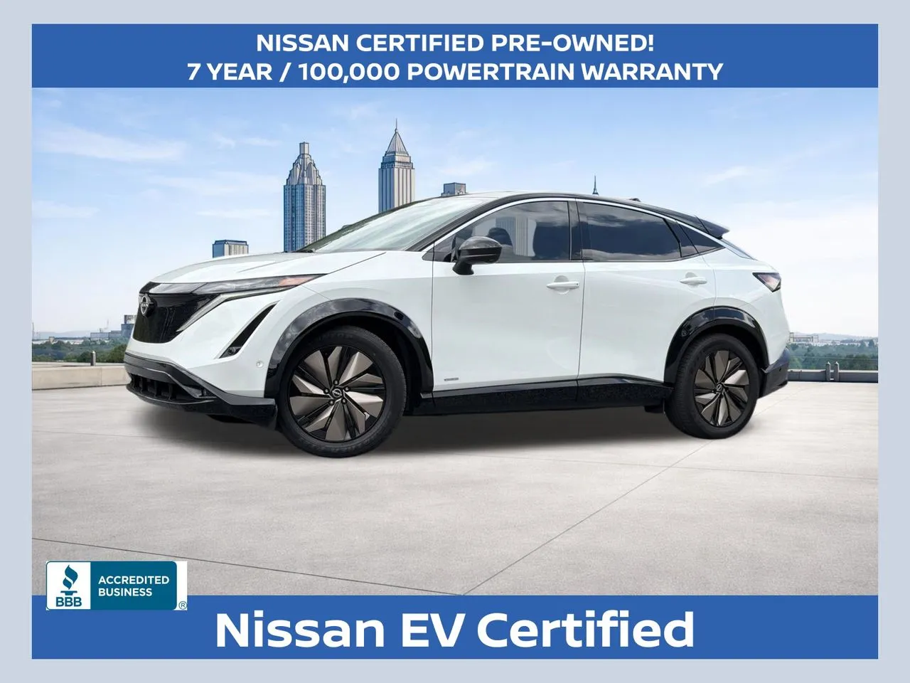 Used 2023 Nissan Ariya Premiere with VIN JN1BF0BAXPM401848 for sale in Morrow, GA