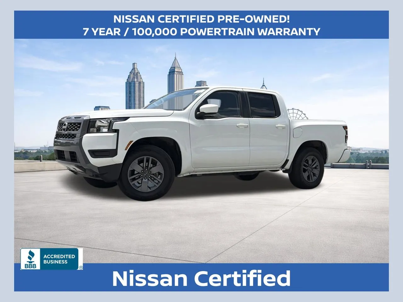 White 2025 Nissan Frontier SV for sale in Morrow, GA