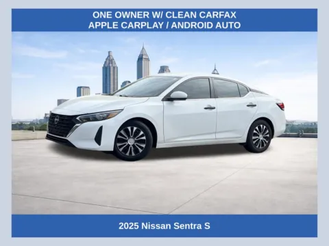 White 2025 Nissan Sentra S for sale in Morrow, GA