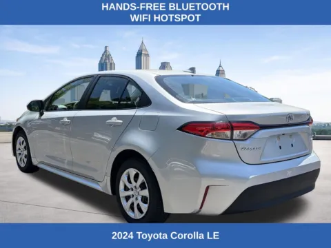 Another view of 2024 Toyota Corolla LE for sale in Morrow, GA at Nissan South Morrow