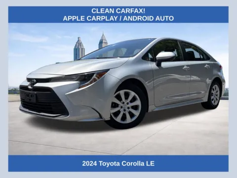Silver 2024 Toyota Corolla LE for sale in Morrow, GA