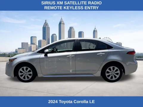 Photos of 2024 Toyota Corolla LE for sale in Morrow, GA at Nissan South Morrow
