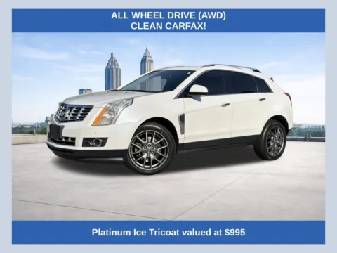 White 2015 Cadillac SRX Premium for sale in Morrow, GA