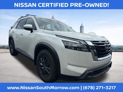 White 2024 Nissan Pathfinder SV for sale in Morrow, GA