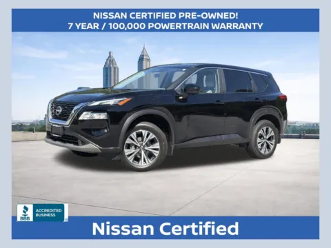 Black 2023 Nissan Rogue SV for sale in Morrow, GA
