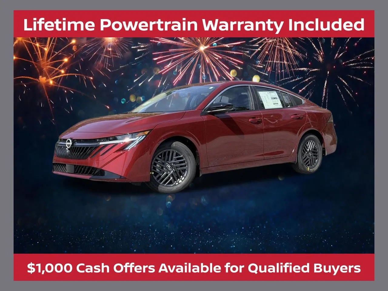 Red 2026 Nissan Sentra SV for sale in Morrow, GA