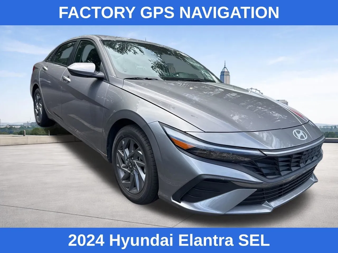 Gray 2024 Hyundai Elantra SEL for sale in Morrow, GA