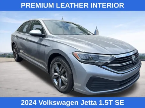 Silver 2024 Volkswagen Jetta 1.5T SE for sale in Morrow, GA