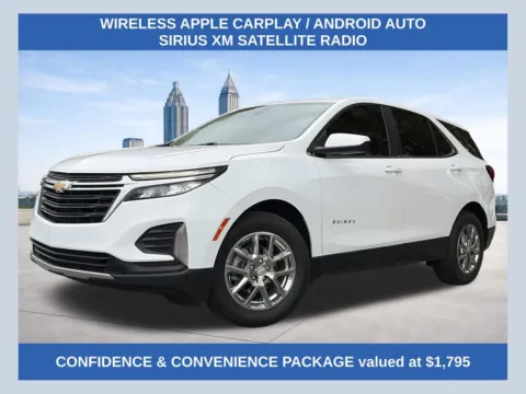 White 2022 Chevrolet Equinox LT for sale in Morrow, GA