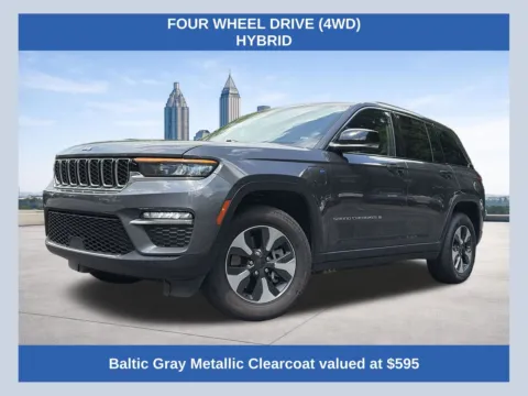 Gray 2024 Jeep Grand Cherokee 4xe for sale in Morrow, GA