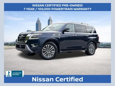 Blue 2022 Nissan Armada SL for sale in Morrow, GA