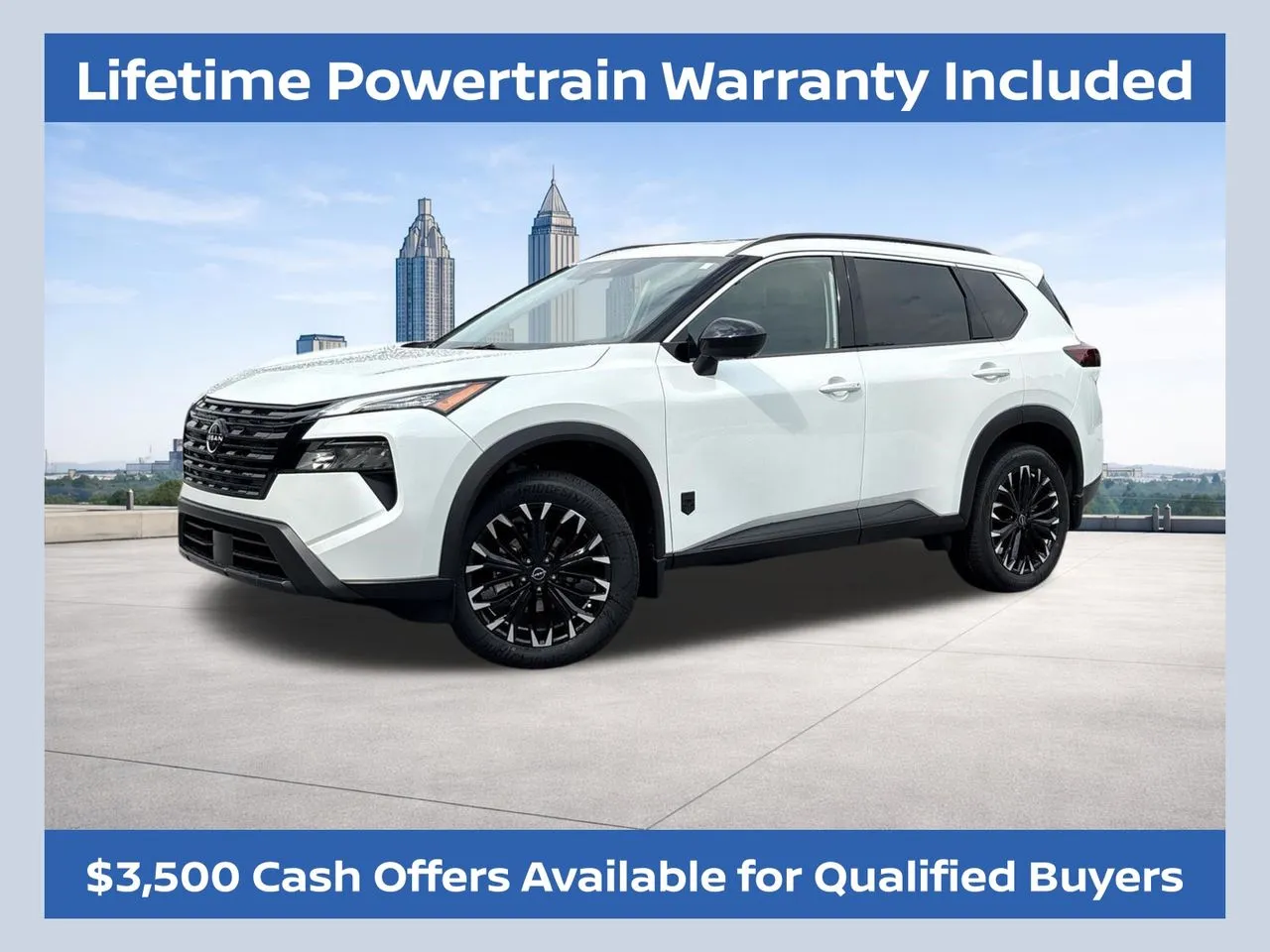 White 2026 Nissan Rogue Dark Armor for sale in Morrow, GA