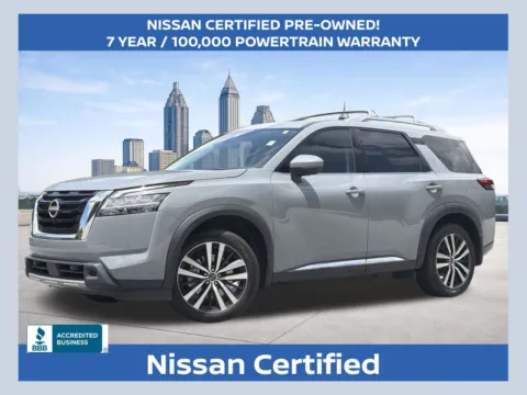 Gray 2024 Nissan Pathfinder Platinum for sale in Morrow, GA