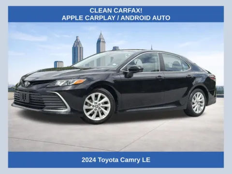 Black 2024 Toyota Camry LE for sale in Morrow, GA