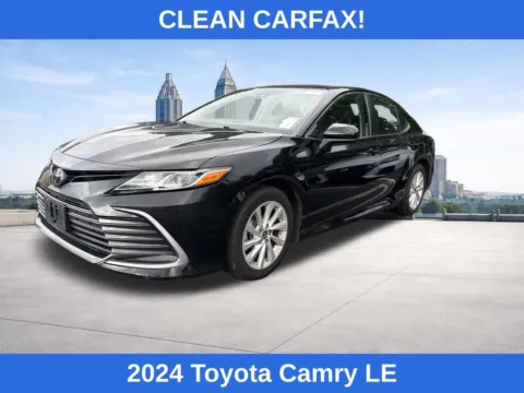 Black 2024 Toyota Camry LE for sale in Morrow, GA