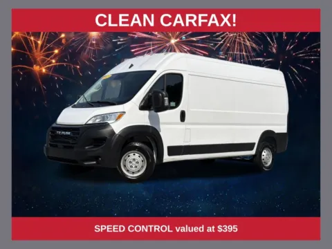 White 2023 Ram ProMaster 2500 High Roof for sale in Morrow, GA