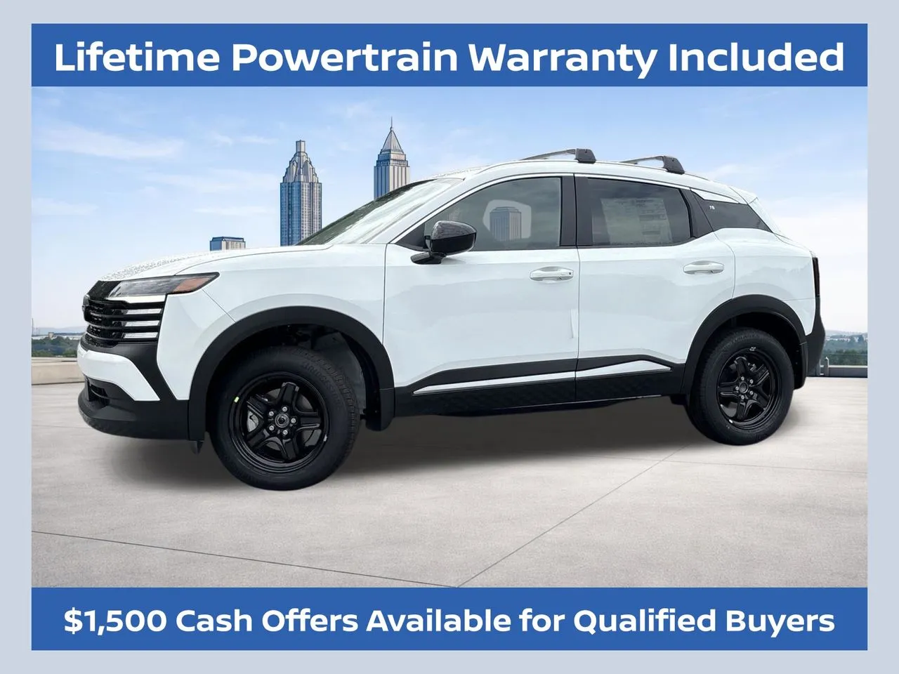 White 2026 Nissan Kicks SV for sale in Morrow, GA