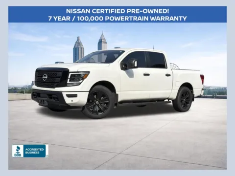 White 2023 Nissan Titan SV for sale in Morrow, GA