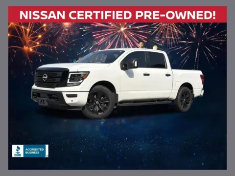 White 2023 Nissan Titan SV for sale in Morrow, GA
