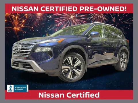 Blue 2024 Nissan Rogue SL for sale in Morrow, GA
