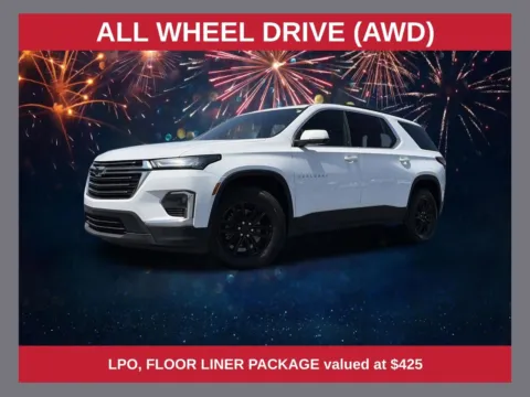 White 2023 Chevrolet Traverse LT Leather for sale in Morrow, GA