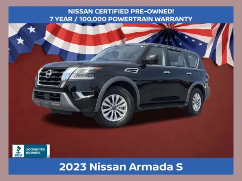Black 2023 Nissan Armada S for sale in Morrow, GA