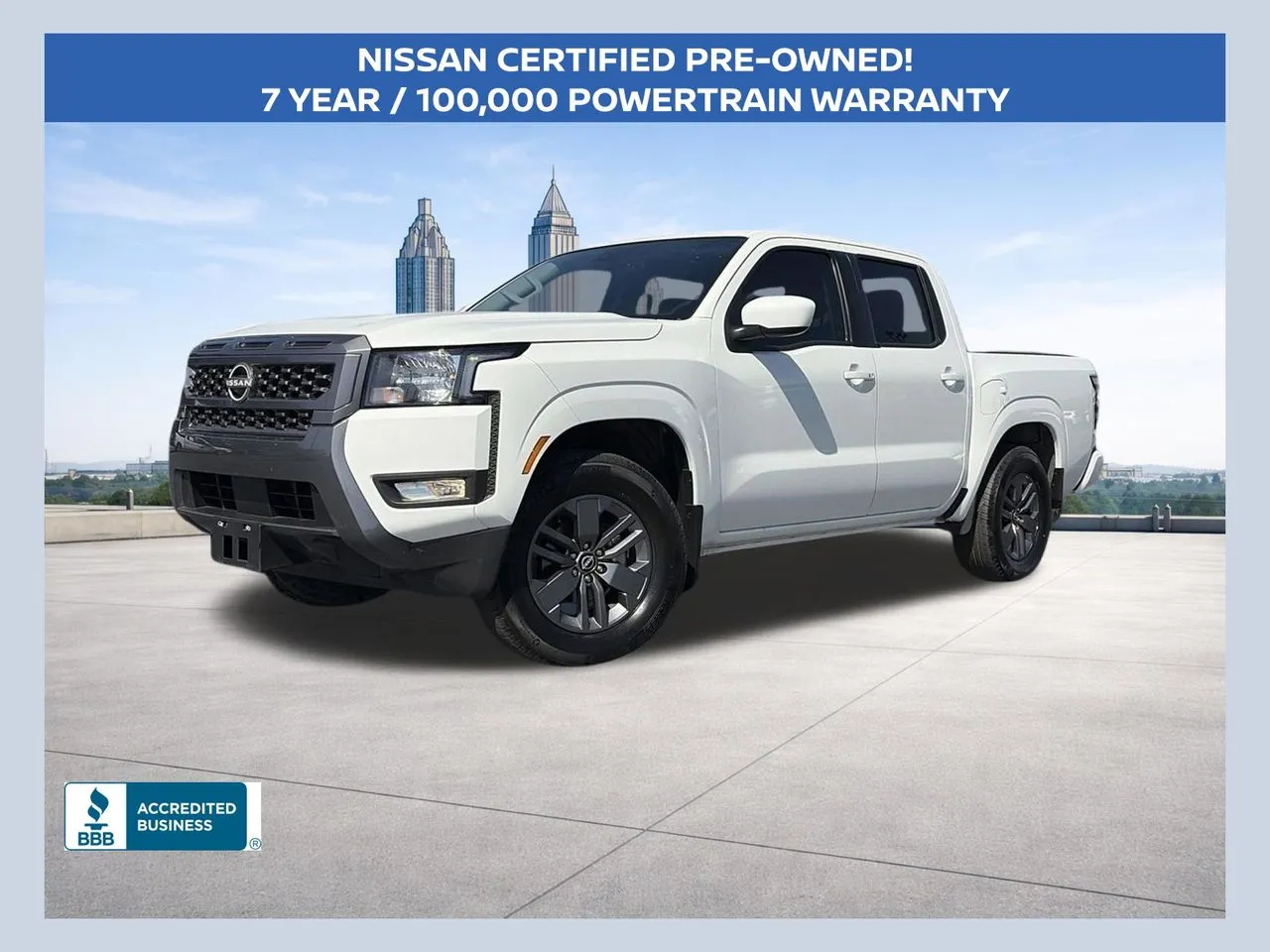 White 2025 Nissan Frontier SV for sale in Morrow, GA