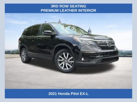 Black 2021 Honda Pilot EX-L for sale in Morrow, GA