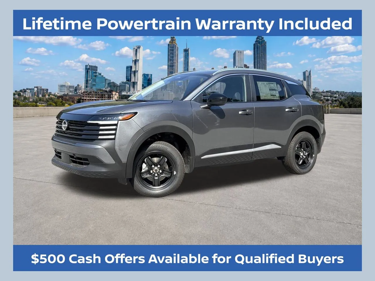 Gray 2027 Nissan Kicks SV for sale in Morrow, GA