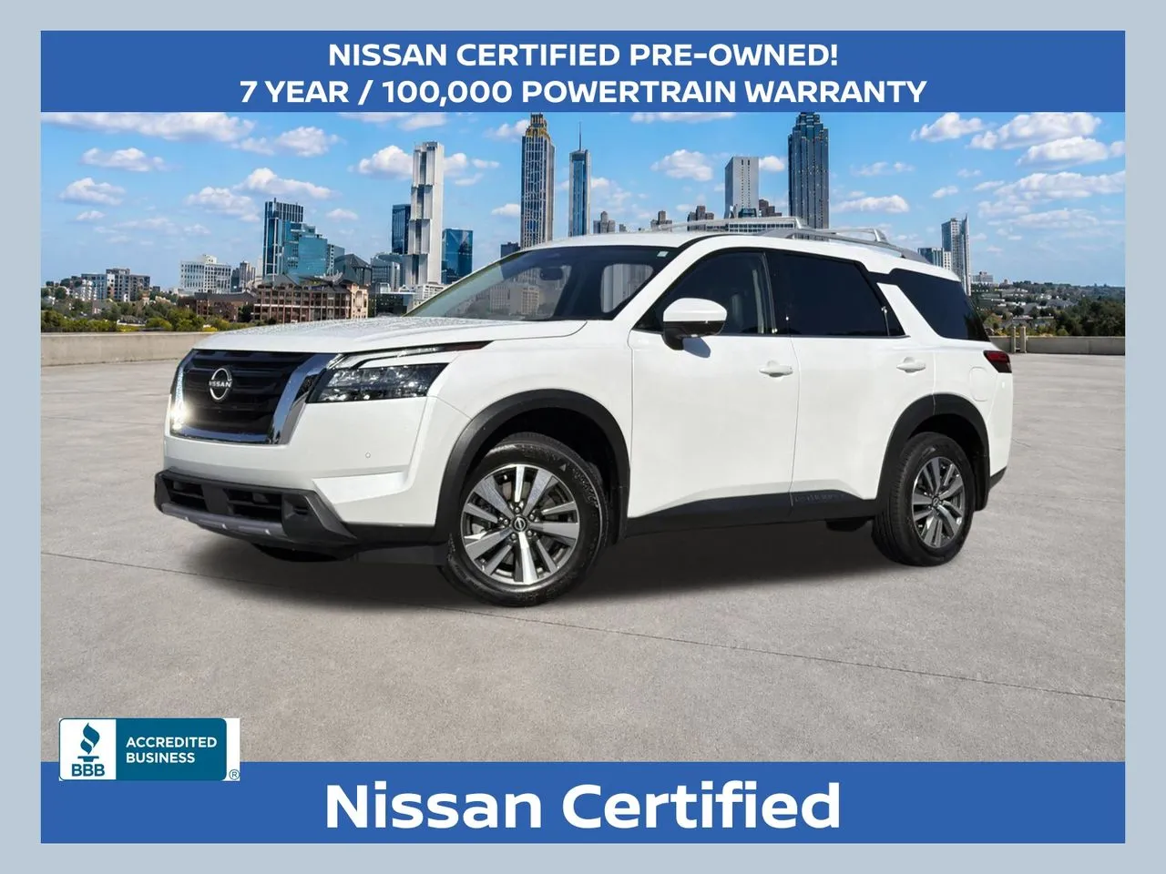 White 2025 Nissan Pathfinder SL for sale in Morrow, GA